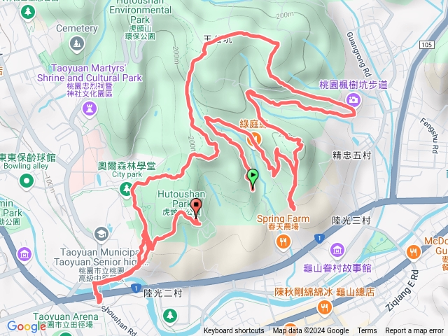 虎頭山步道預覽圖