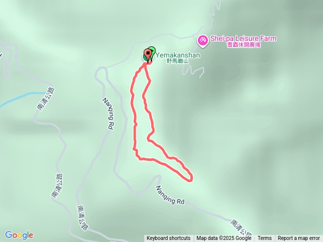 野馬瞰山步道（中間轉捷徑）