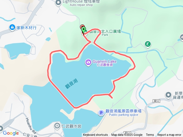觀音湖環湖步道預覽圖