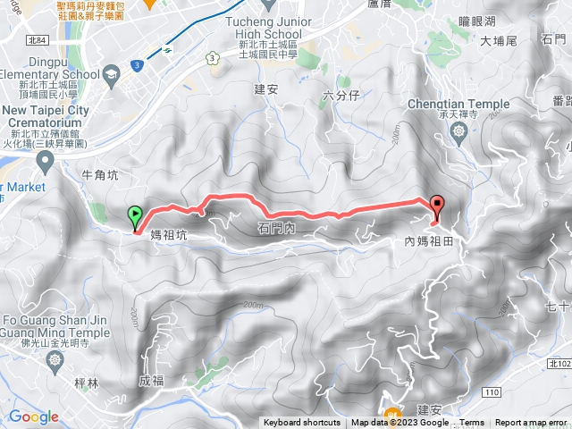 土城猴洞-大暖尖山-火焰山