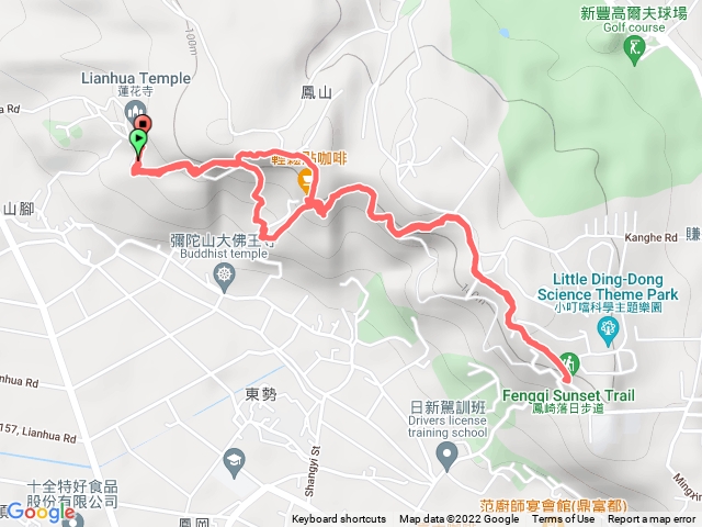 鳳崎落日步道