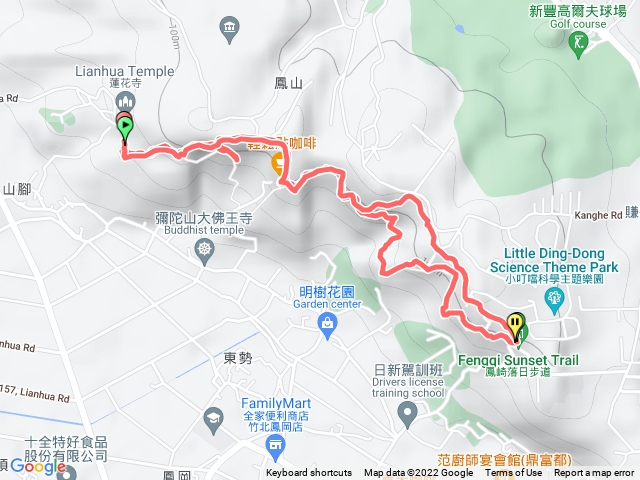 鳳崎落日步道
