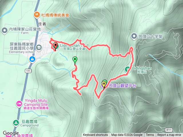 笠頂山三進四出-2