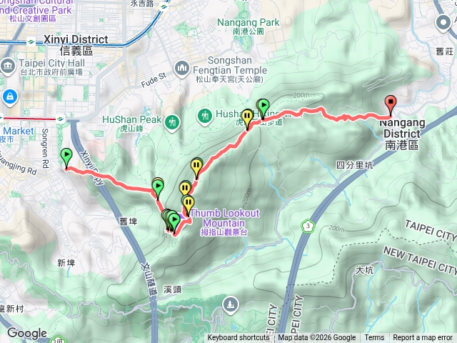 象山中華科大縱走