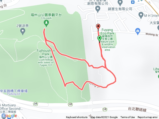富陽生態公園-福州山步道