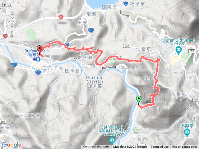 候硐小粗坑古道➡️九份➡️瑞芳三小山➡️瑞芳火