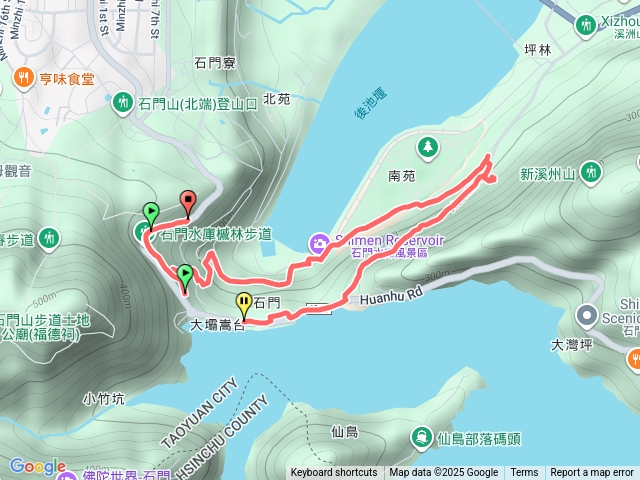 石門水庫𣑲林步道預覽圖