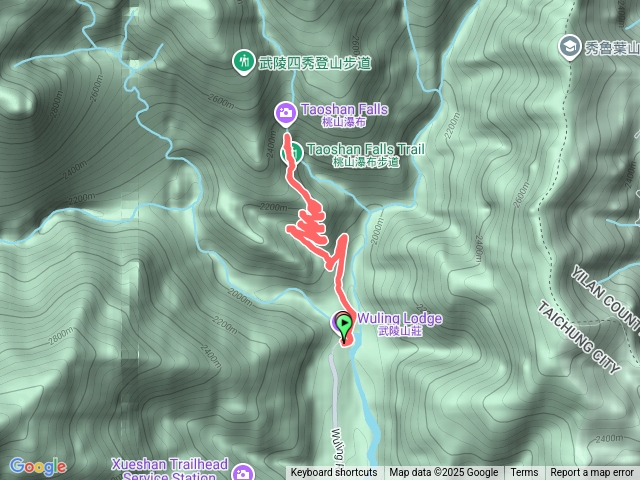 桃山瀑布步道預覽圖