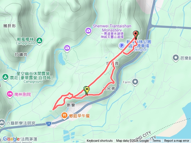 MJ走新威森林公園步道