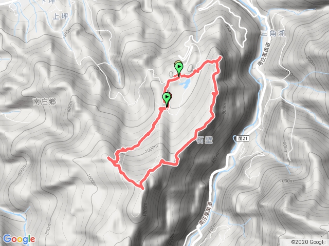 苗栗向天湖山、光天高山與三角湖山