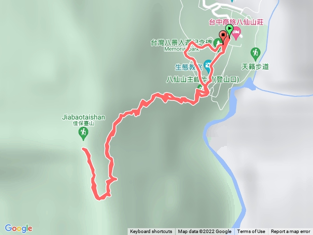 台中佳保台山來回20221211