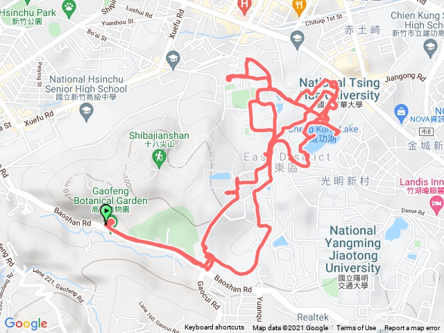 清華大學夜跑