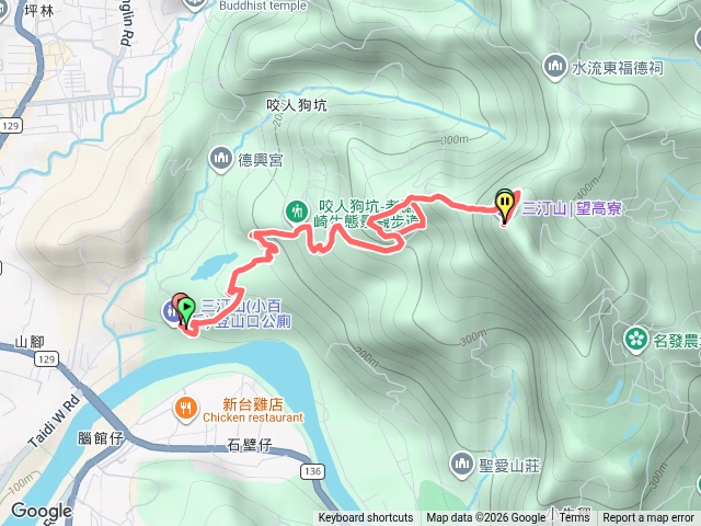 咬人狗坑登山步道(三汀山)20261016預覽圖