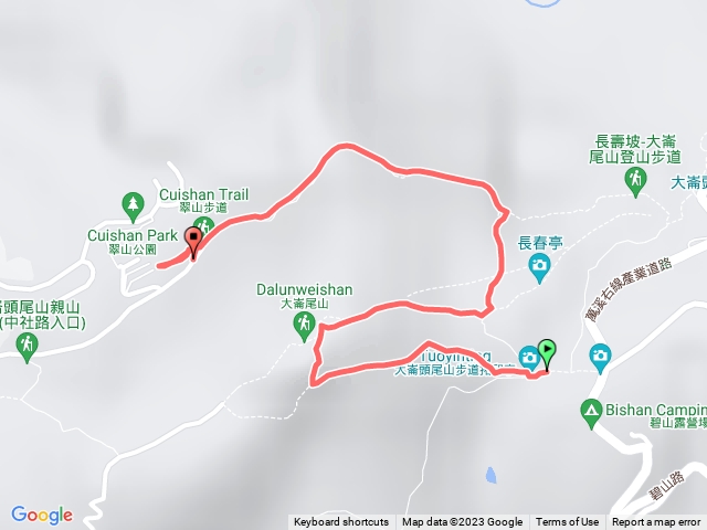 小溪頭步道改道遊