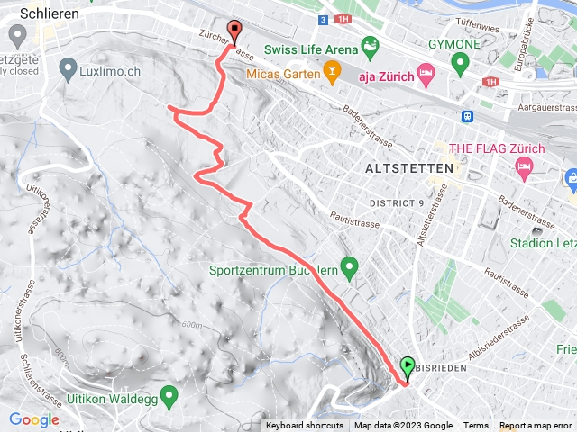 Lyrenweg to schlieren