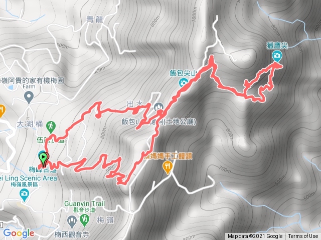 2021/2/20 梅嶺獵鷹尖一線天 梅峰古道獵鷹尖一線天