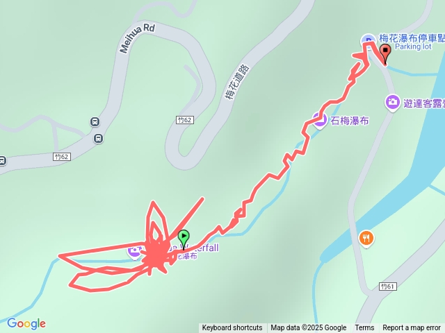 梅花溪瀑布預覽圖