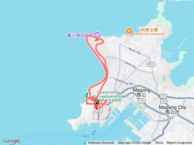 重光媽祖銅像Quemoy澎湖