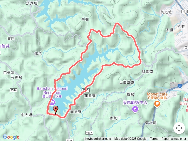 寶二水庫環湖步道