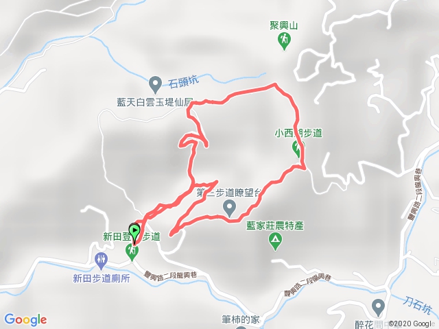 新田登山步道O型