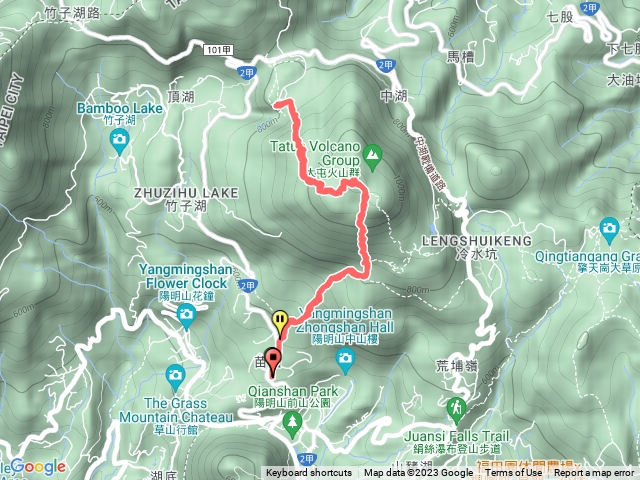 七星山二進二出