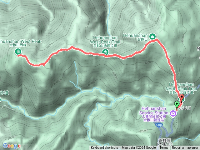 合歡山北西峰預覽圖