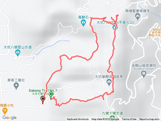 大坑步道六號上七號下