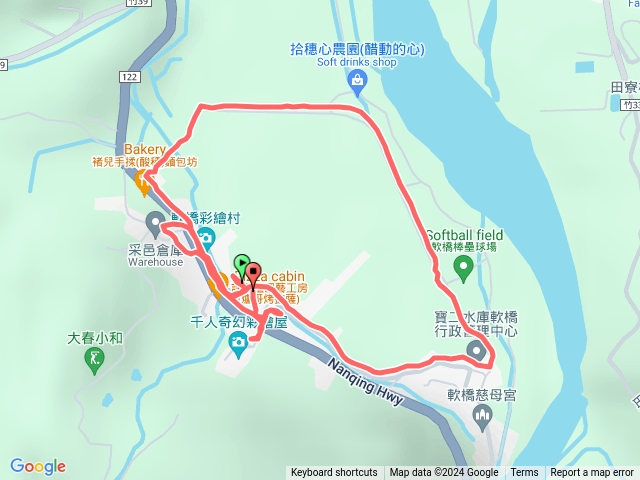 新竹竹東軟橋彩繪村-竹東圳環走預覽圖