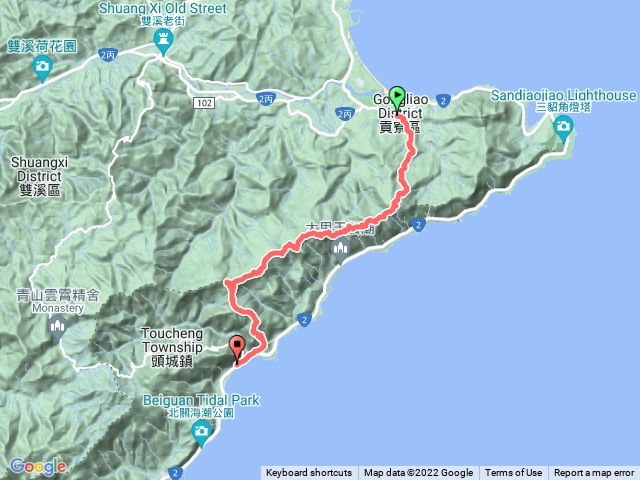 雪山尾稜南段&桃源谷(龜媽坑古道進)