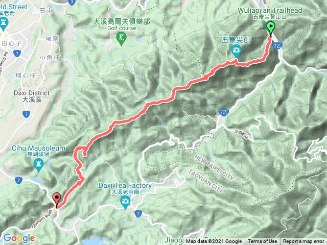 五寮尖山縱走百吉隧道