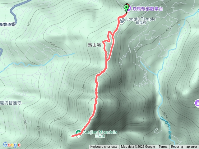 馬山嶺、一尖山、二尖山、三尖山2025秋整理