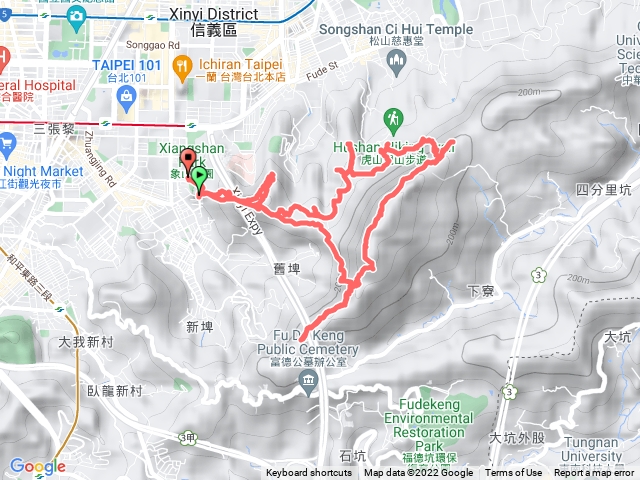 四獸山南港山稜O型縱走