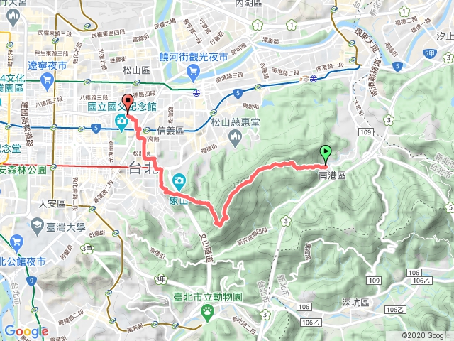 200128中華科大經南港山下象山
