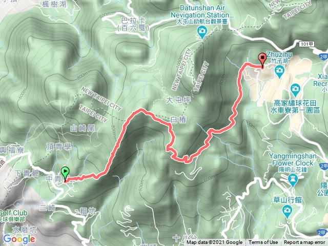 2021/03/20大屯山西南稜-西峰-小屯山-竹子湖連走