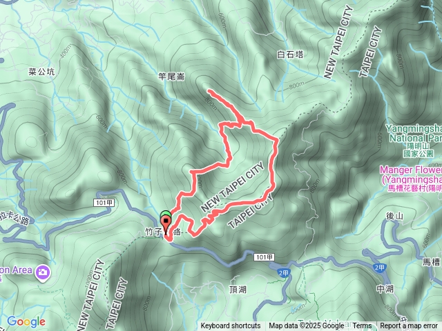 小觀音山O形線（大Ｏ＋竿尾崙山）