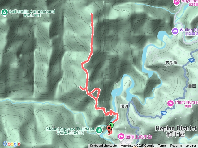 馬武霸山原路折返預覽圖