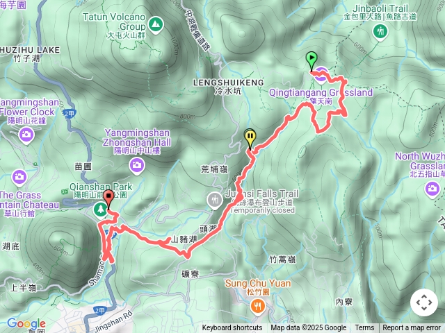 絹絲瀑布中山樓