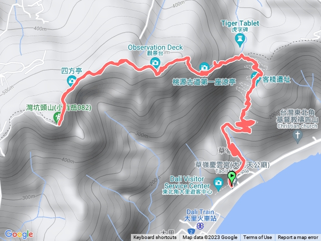 灣坑頭山(大里天公廟上)