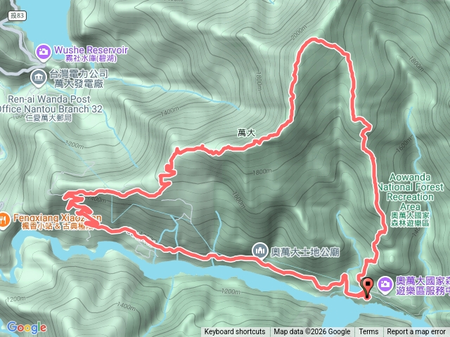 北萬大山O繞預覽圖