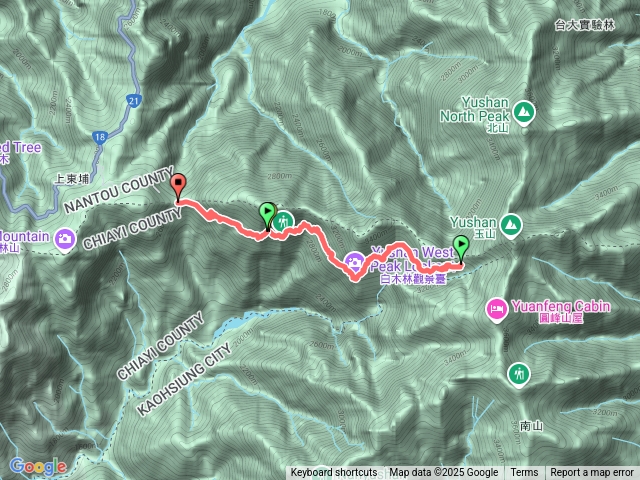 20250716玉山主峰-北峰Day2 part2 排雲-登山口