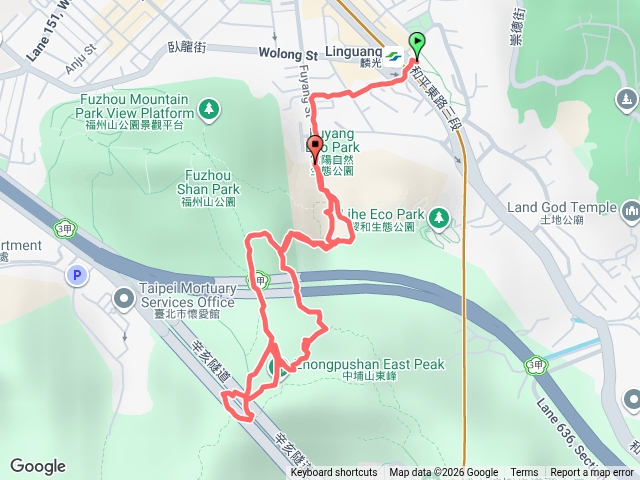 台北大安富陽公園、中埔山預覽圖