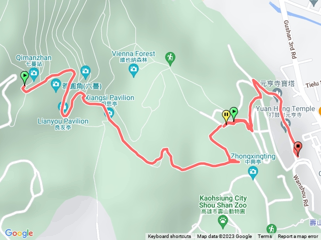 柴山七蔓奉茶站至元亨寺