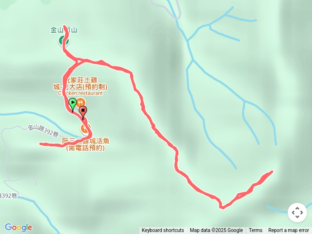 2025-05-18 金山面 北峰 金面 山麻坑4山