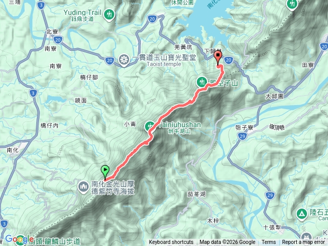 20260115~台南烏山縱走~北段七連峰預覽圖