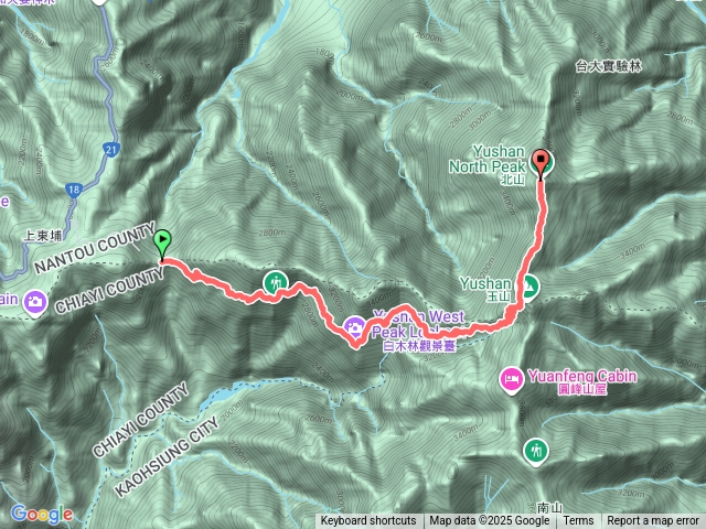 玉山北峰氣象站