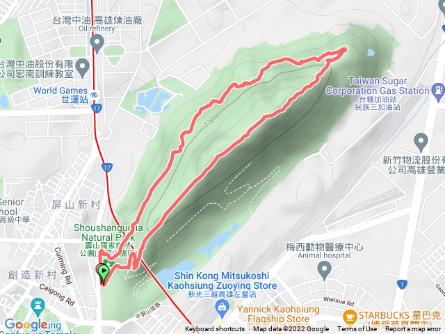 半屏山（親子路線）