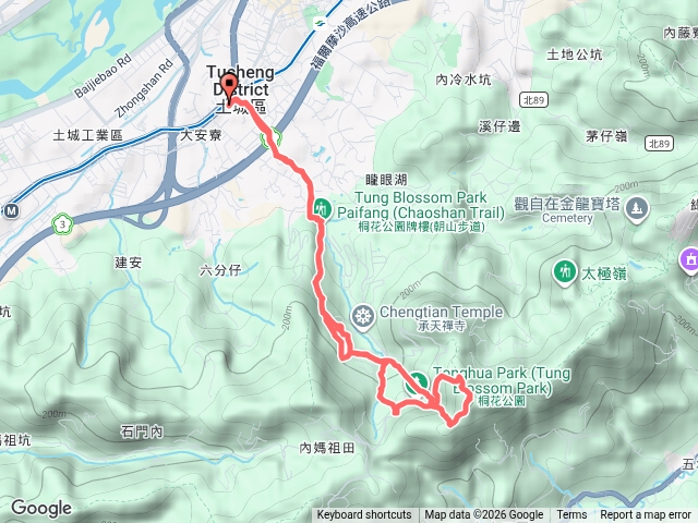 微笑山線【天上山系】望月亭桐花段_預覽圖