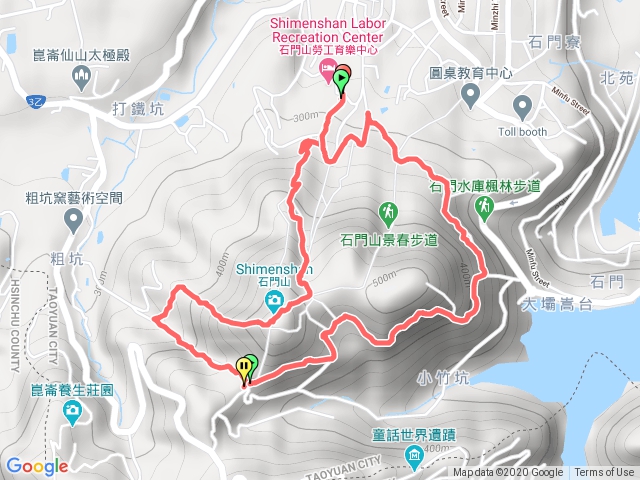 龍潭石門山粗坑古道O型