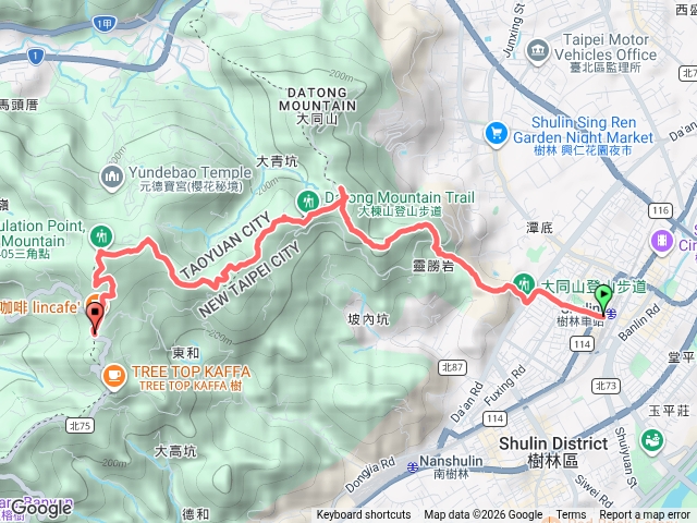 2026微笑山線大縱走尋寶集章任務微笑山線：【大棟山系】405高地段202607251300預覽圖