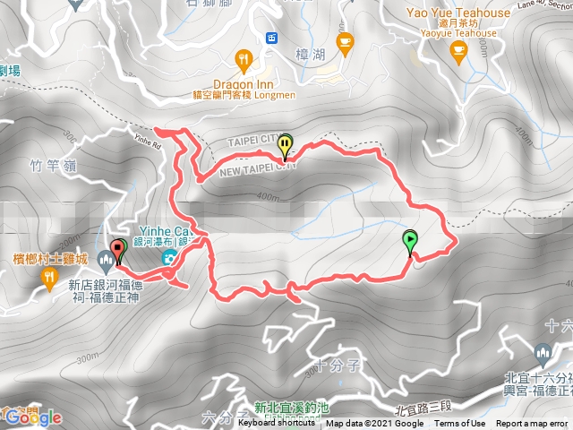 銀河洞越嶺步道O繞